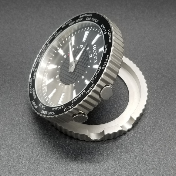 Gucci Travel Folding Alarm Clock with Case - Picture 3 of 8